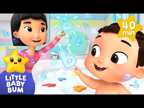 Babamba Bathtime Song - Alphabet Splash Fun | Little Baby Bum | Nursery Rhymes | Moonbug Kids