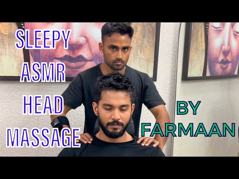 Sleepy ASMR Head Massage By Farmaan