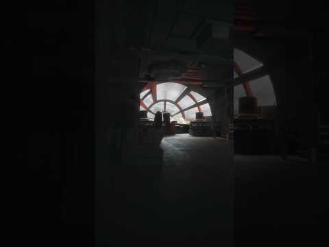 Crashed Spaceship inspired by Star Wars acolyte!🎬🌌