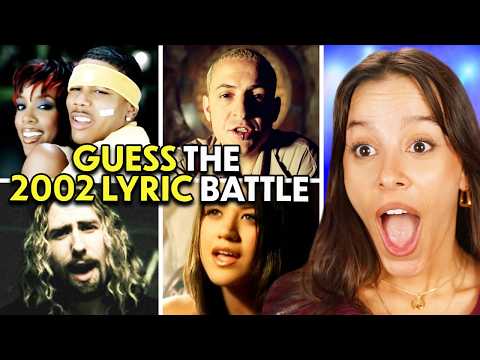 Guess The 2002 Song From The Lyrics! | Lyric Battle