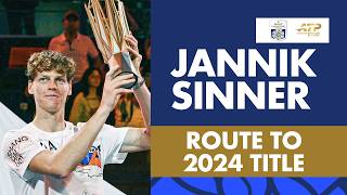 Jannik Sinner: Route To The Shanghai Title | 2024
