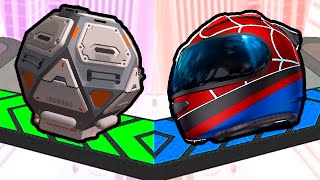 ⚡🦾Turbo Ball Vs Robot Ball - 2 Rounds! (Going Balls Reverse Mode)! Race 1088