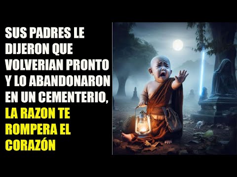 SUS PADRES LE DIJERON QUE PRONTO VOLVERÍAN Y LO ABANDONARON EN UN CEMENTERIO ESTA ES LA TRISTE RAZÓN