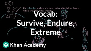 Survive, Endure, Extreme | Vocabulary | Khan Academy