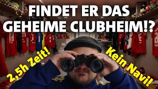 Fiese Challenge! Kommt der Clubheimtester nur mit Hinweisen beim mysteriösen Clubheim an?