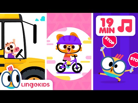 The Traffic Song🚦🚸 Road Safety for kids + More Kids Songs | Lingokids