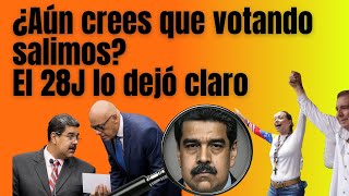 Venezuela no se salva votando: el 28J lo probó y hoy lo confirma