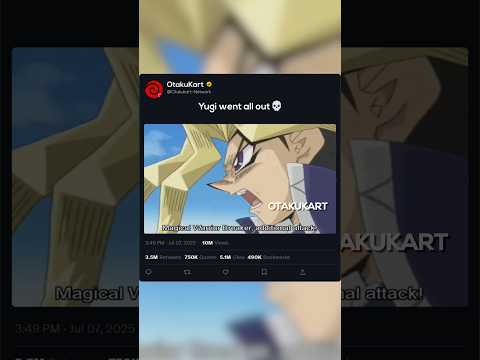 Yugi went all out 💀 #anime #animeshorts #animememes #animeedits #shorts