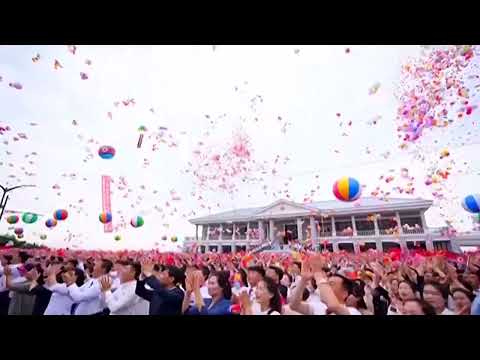 YouTube video thumbnail: North Korea Finishes Building Landmark Tourist Zone: State Media