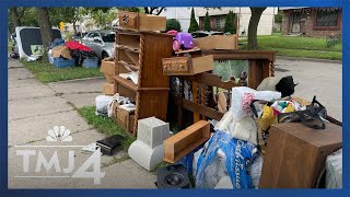 Residents continue clean up after historic flooding in the Milwaukee area