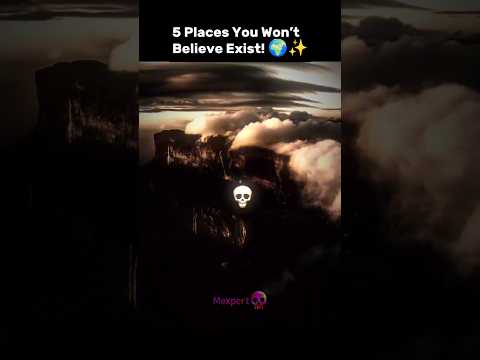 Top 5 Most Mysterious Natural Places on Earth!🥶  #shorts