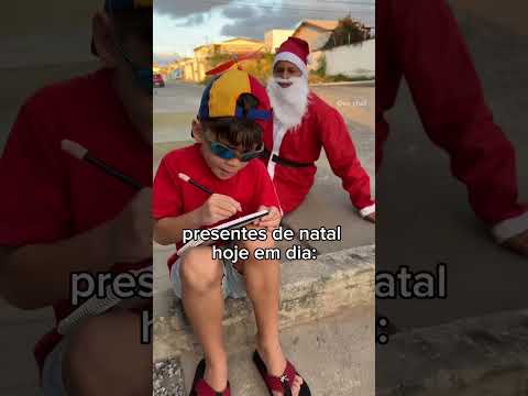 Presentes de natal 😂🎅🎁 #humor #comedia #memes #natal