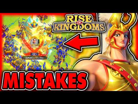 30 Huge MISTAKES Everyone Makes in KVK! Rise of Kingdoms