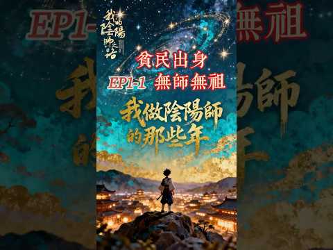 沒家傳、沒師父、出生赤貧，我是怎麼成為陰陽師的？ - 點亮星空的陰陽師之路EP1-1  #修行 #佛法 #國學 #故事 #陰陽師 #智慧 #因果