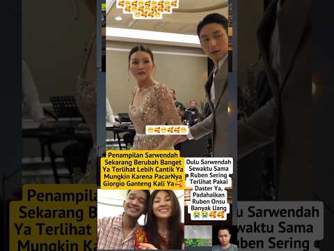 Sarwendah Dan Pacar BaruNya Giorgio Serasi Banget Ya😭🥰#rubenonsu#sarwendah#giorgio#fypyoutube#fypage
