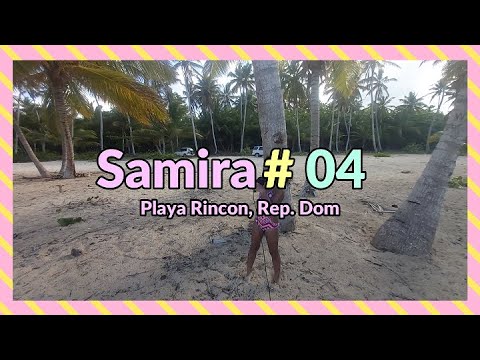 Princesa Samira visita Playa Rincón, Rep. Dom y queda enamorada con la arena blanca.