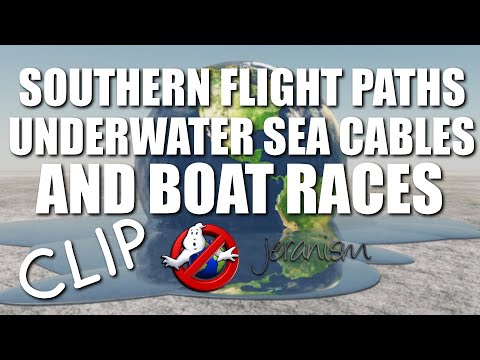 Southern Flight Paths, Underwater Sea Cables and Boat Races (clip)