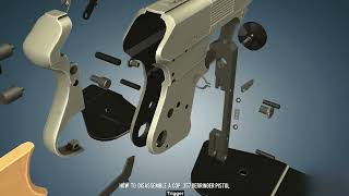 How to disassemble a COP .357 derringer pistol