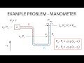 Manometer Pressure Calculations