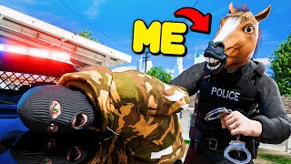 Breaking NO LAWS As A Real Cop In GTA 5 RP