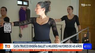 YouTube video thumbnail: How Atelier de Ballet Did It: Cata Trucco Teaches Ballet to Women Over 70