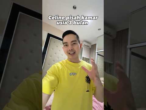 Anak papa Rendy hebat2 semuanya❤️ Dulu Clayton tidur sendiri sejak 8 bulan, sekarang Celine 3 bulan