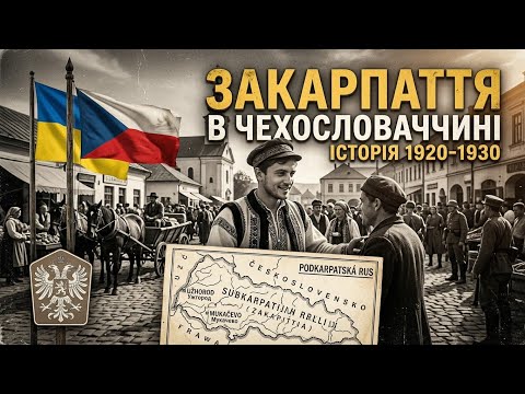 Закарпаття у складі Чехословаччини: від входження до Мюнхенської змови.