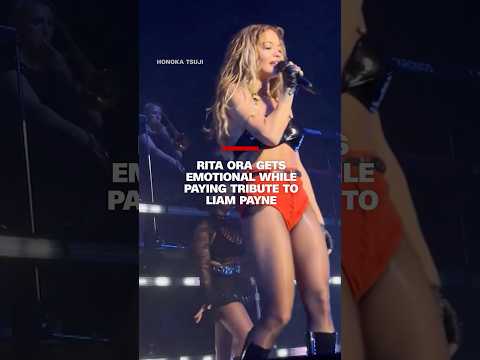 Rita Ora gets emotional while paying tribute to Liam Payne