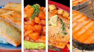 SALMÓN EN 7 RECETAS DIFERENTES: al horno, a la plancha y más