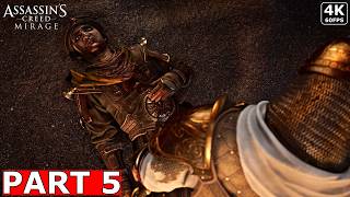 Assassin's Creed Mirage Gameplay Walkthrough Part 5 [4K 60FPS] No Commentary