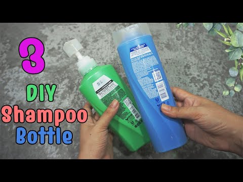 3 Easy DIY Shampoo Bottle Best Reuse Idea With Shampoo Bottle How To Recycle Shampoo Bottle