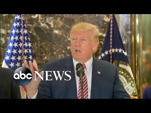 Donald Trump's news conference spirals out of control