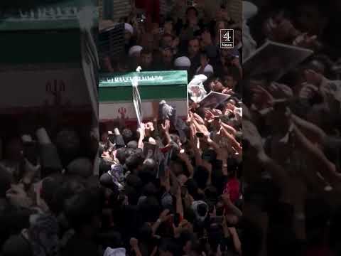 Thousands carry Khamenei's coffin through streets of Iraq