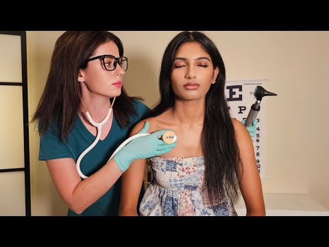 ASMR Head to Toe Medical Exam | Full Body Cardio Assessment & Cranial Nerve Exam for Deep Sleep