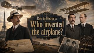 Rob in History: Who Invented the airplane? AI Video Production Company - Social Media Promo Video