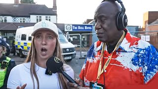 Migrants Threaten British Girl - Bell Hotel in Epping