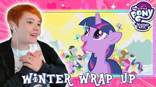 THIS IS ADORABLE!!!! My Little Pony (FiM): s1 ep 11: Winter Wrap Up Reaction