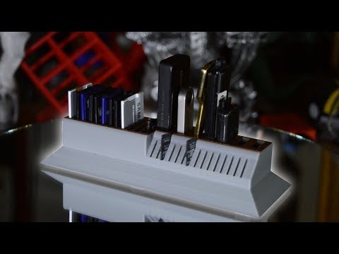 Custom 3D Printed USB Holder (Aligning Models, Sand Filling, GCode mods.)