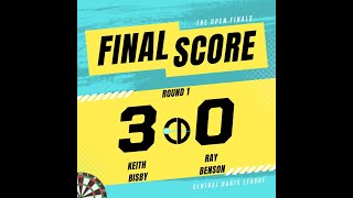 Ray Benson vs Keith Bisby | 2025 Central Darts Open Round One