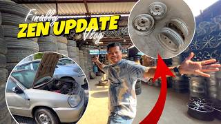 Finally ZEN के Rims मील गये !! | ZEN UPDATE VLOG 265
