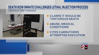 YouTube video thumbnail: Tennessee Death row Inmate Challenges Lethal Injection Process