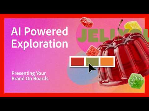 Presenting your Brand on Boards | AI-Powered Exploration with Adobe Firefly Boards | Adobe