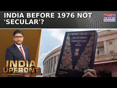 RSS Seeks Removal Of ‘Socialist’, ‘Secular’ From Preamble| Congress Says Sangh Agenda| India Upfront