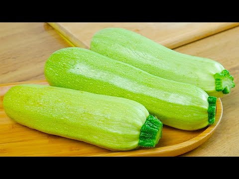It's so delicious that I cook it three times a week! New zucchini recipe! Easy dinner!
