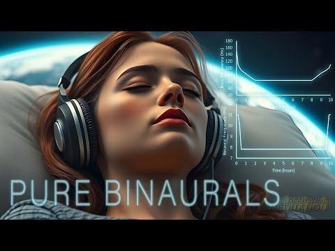 10 Hours Lucid Dreaming with Schumann Earth Resonance 7.83Hz, Binaural Beats Guided Sleep