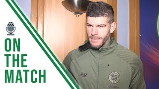 Fraser Forster on the Match | Rangers 0-1 Celtic | CELTIC WIN 10TH TROPHY IN A ROW!