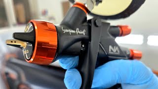 TESTS  SCORPION R25 PRO .PINTURA BASE AGUA TECNICA DE APLICACIÓN.  