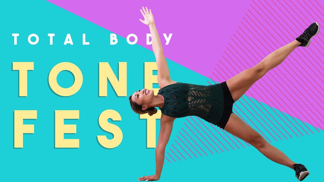 Total Body Tone Fest Best apartment friendly workout for butt, abs ...