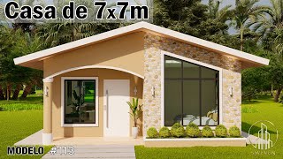 Casa de 7x7m