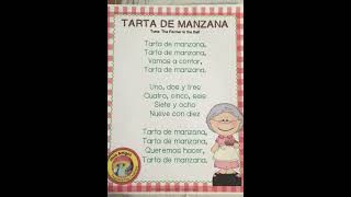 TARTA DE MANZANA - Spanish Numbers Song by Hola Amigos
